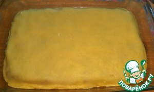 Песочный пирог с яблочной начинкой