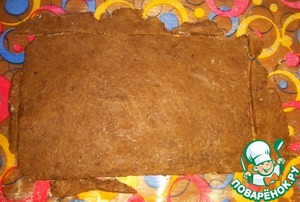 Печенье с орехом "Полосатое"